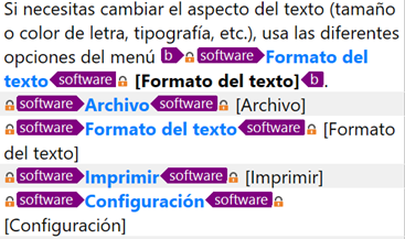 Ahora Trados Studio importa todas las instancias de estas etiquetas